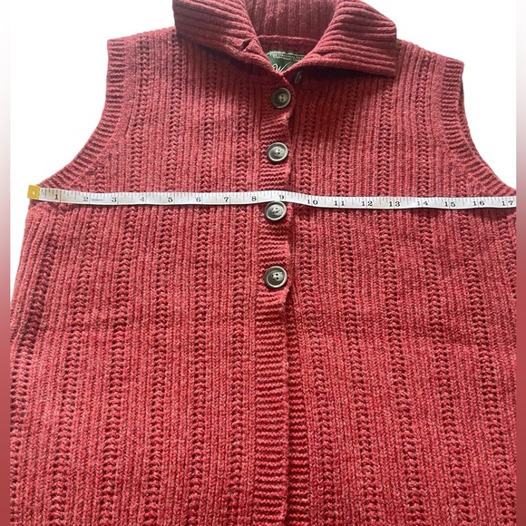 Woolrich Women’s Sleeveless Sweater Vest Size Large - Picture 5 of 11